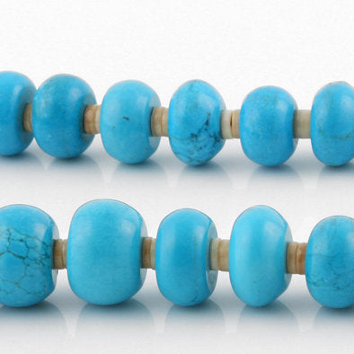 Santa Fe - Arizona Turquoise and Shell Necklace