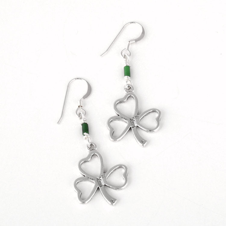 Three Leaf Clover Earrings