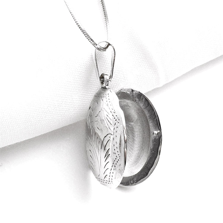 Sterling Silver Locket Pendant