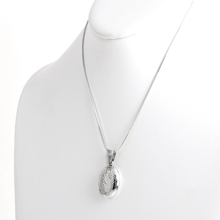 Sterling Silver Locket Pendant
