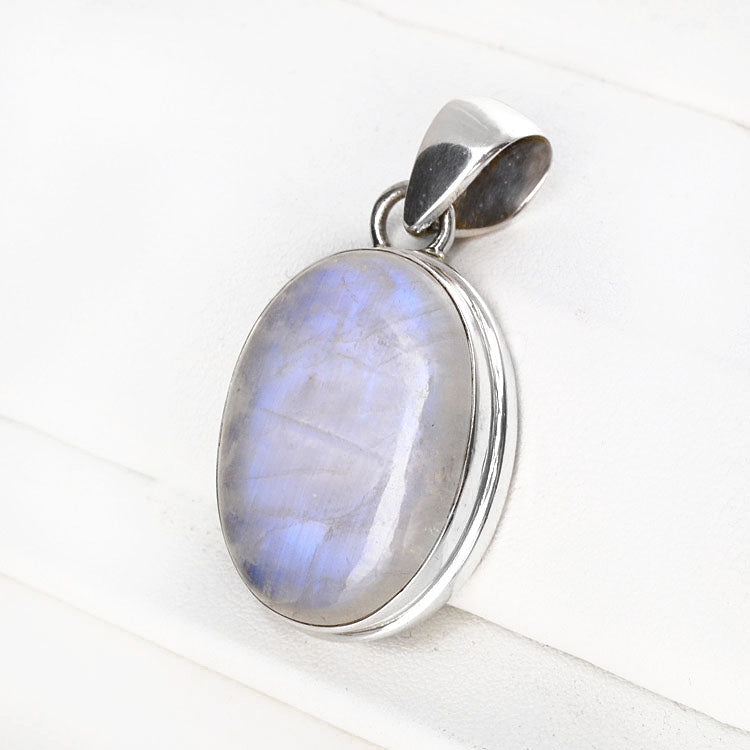 Moonstone in Silver Pendant