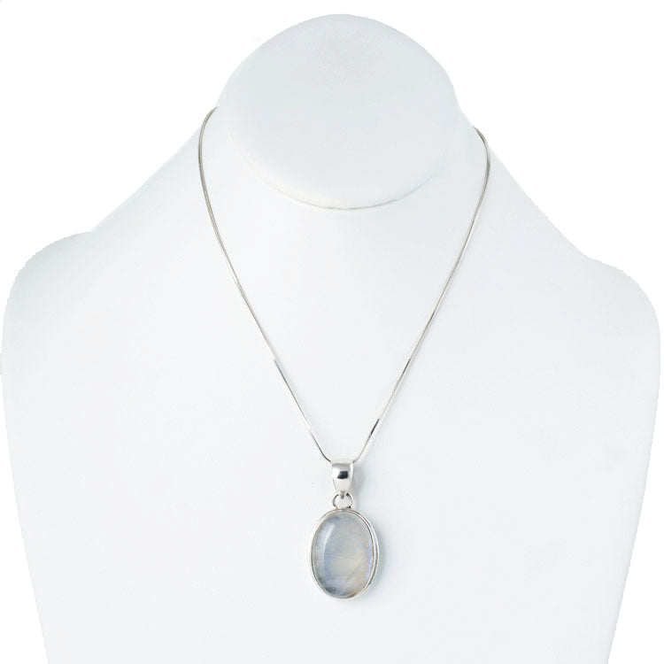 Moonstone in Silver Pendant