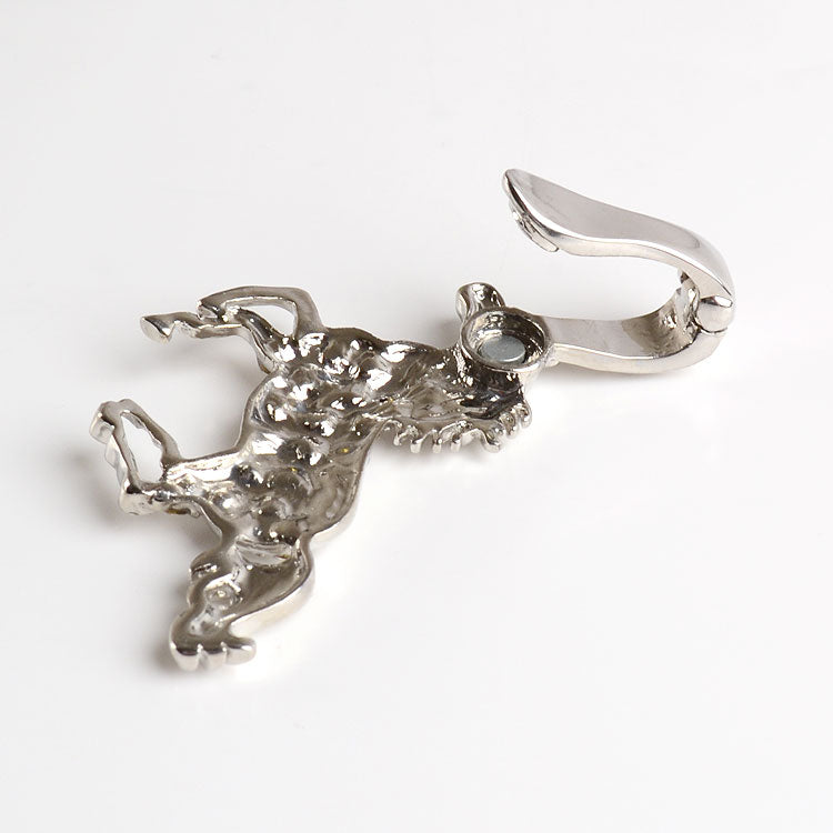 Sparkly Horse With Chrystals Pendant