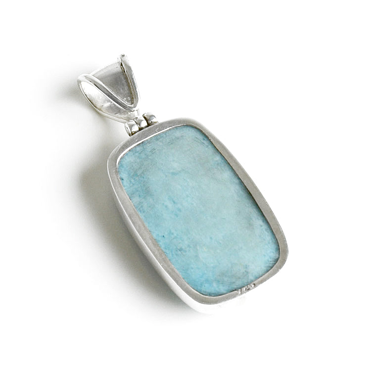 Natural Larimar Pendant
