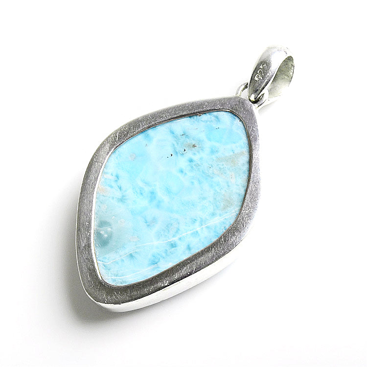 Unique Natural Larimar Pendant