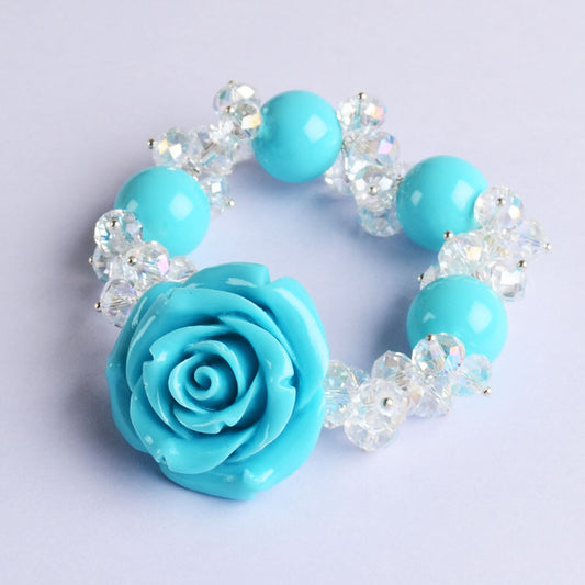 Fashion Rose Stretch Bracelet