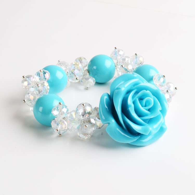 Fashion Rose Stretch Bracelet