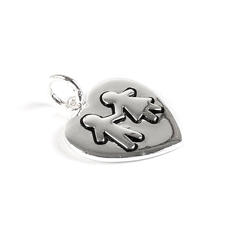 Sterling Silver Best Friends Pendant