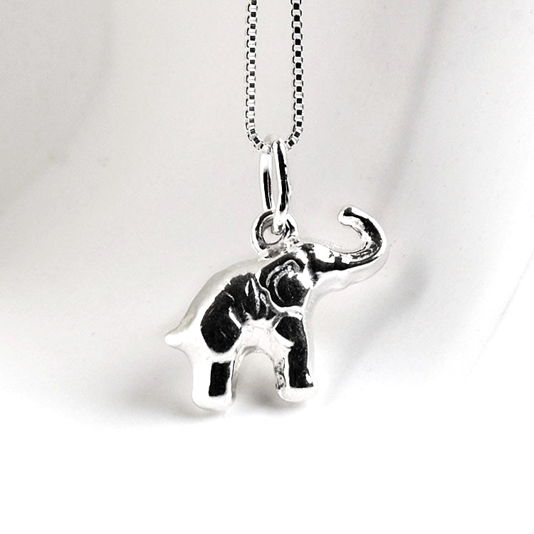 Small Silver Elephant