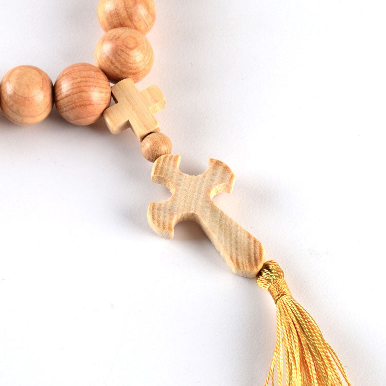 Natural Wooden Prayer Beads