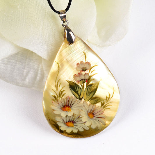 Zhostovo Daisies Necklace