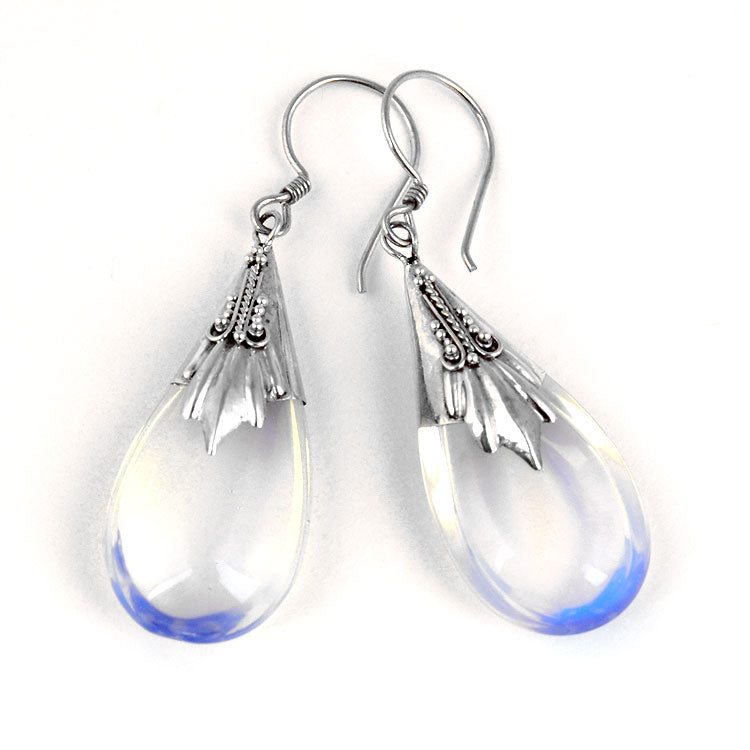 Clear Drop Earrings