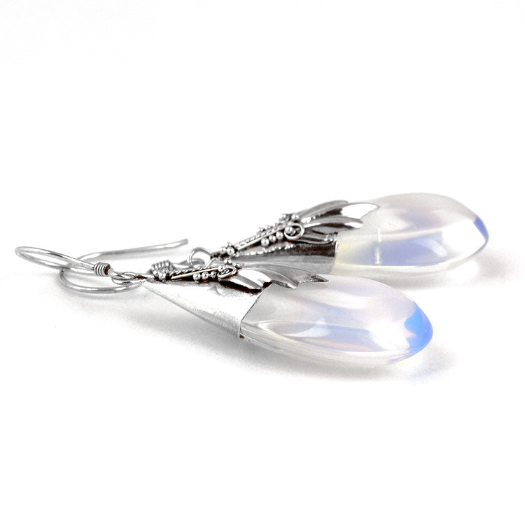 Clear Drop Earrings