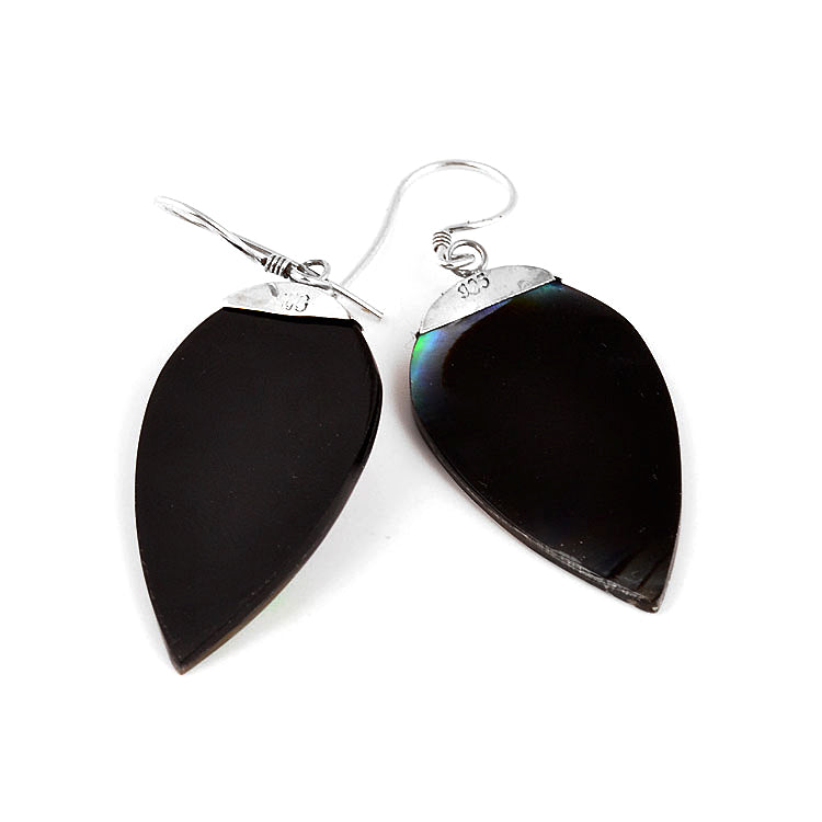 Abalone Hook Earrings