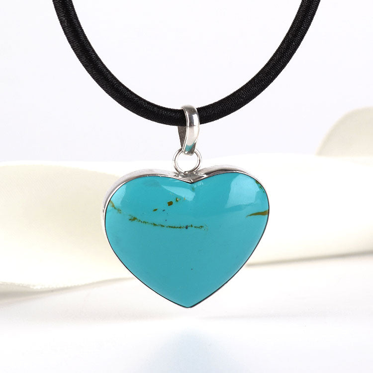 Heart of Turquoise Pendant