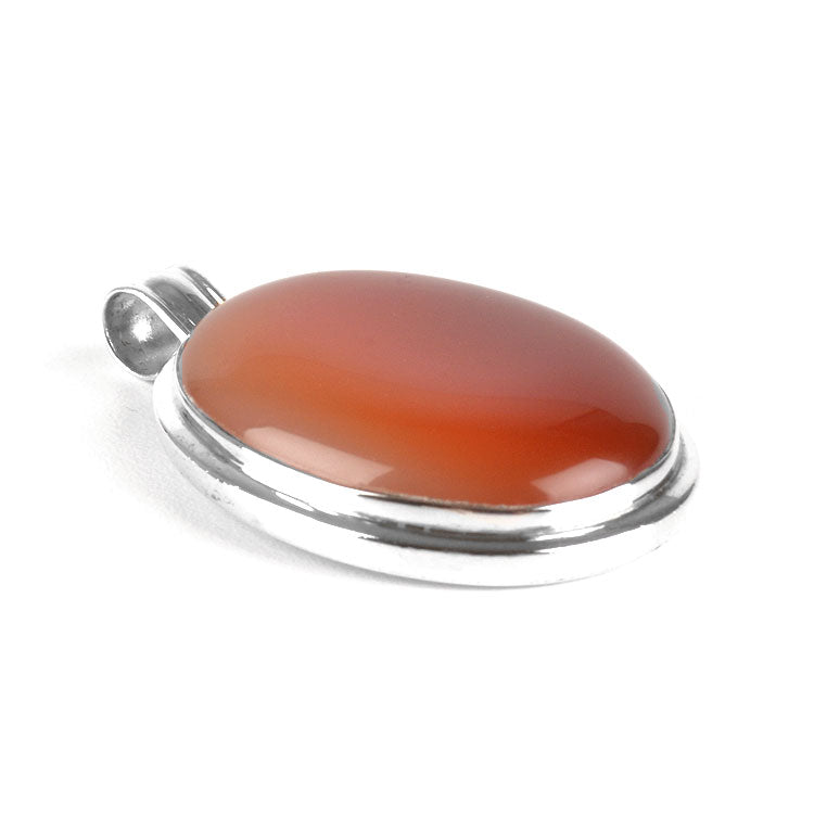 Natural Carnelian Gemstone Pendant