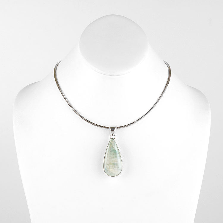 Moonstone Drop Pendant