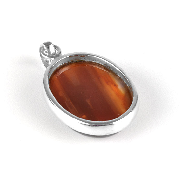 Red Tiger Eye Gemstone Pendant