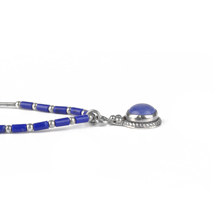 Dainty Blue Stone (Lapis Lazuli) Necklace