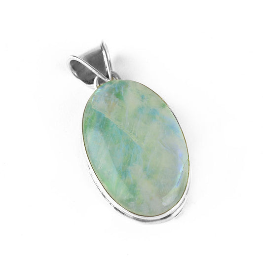 Color Enhanced Moonstone Pendant