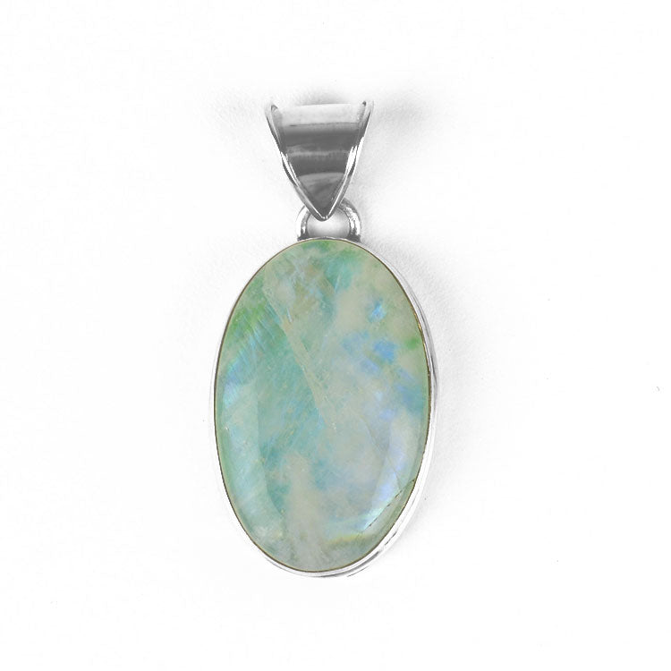 Color Enhanced Moonstone Pendant