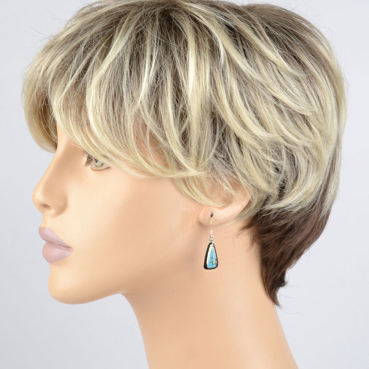 Turquoise with Opal Earrings