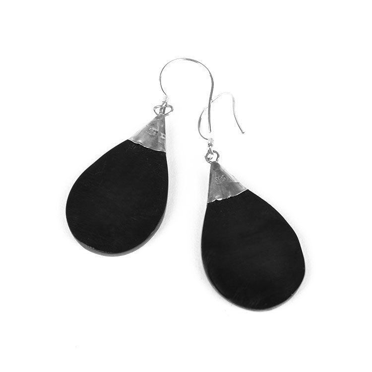 Abalone Shell Drop Earrings