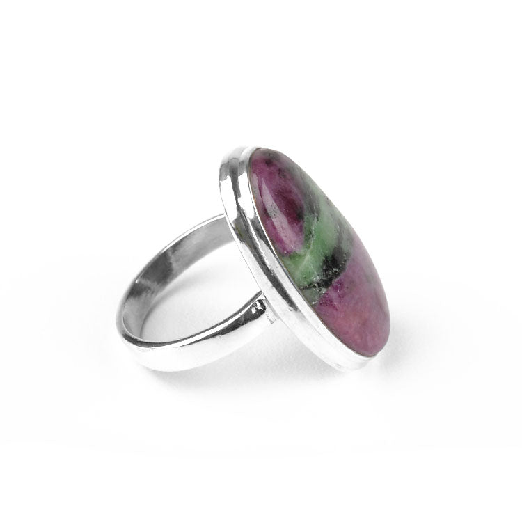 Classic Ruby-Zoisite Ring