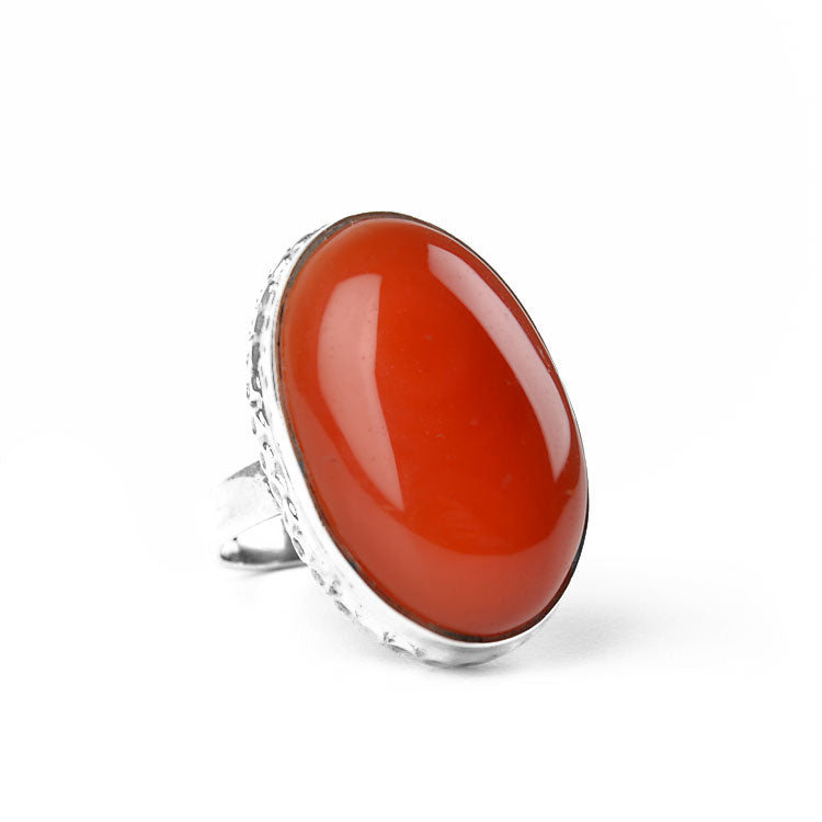 Classic Carnelian Ring