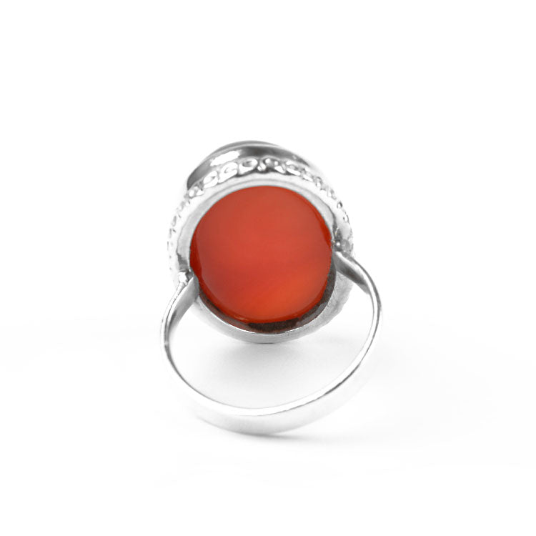 Classic Carnelian Ring