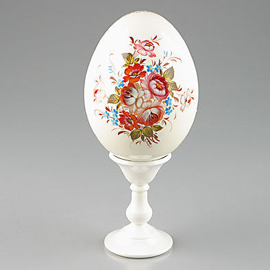 Floral Bouquet Decorative Egg