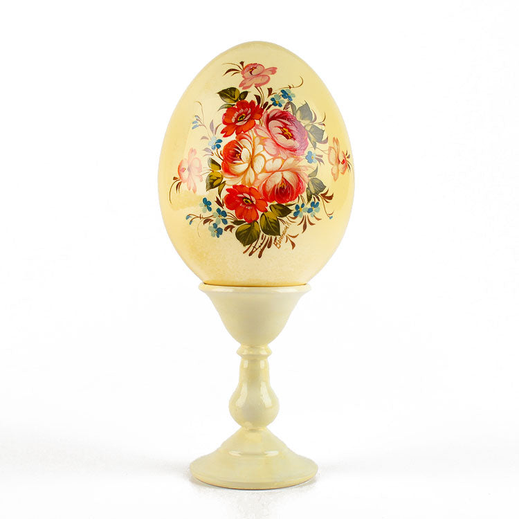 Floral Bouquet Decorative Egg