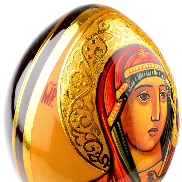 Kazanskaya Mother Of God Icon Egg