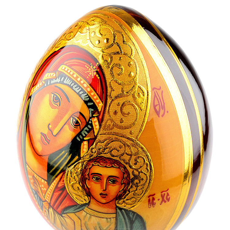 Kazanskaya Mother Of God Icon Egg