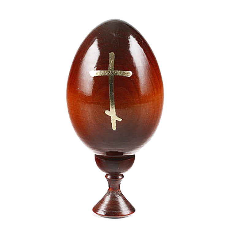 Virgin Mary Russian Religious Icon Egg