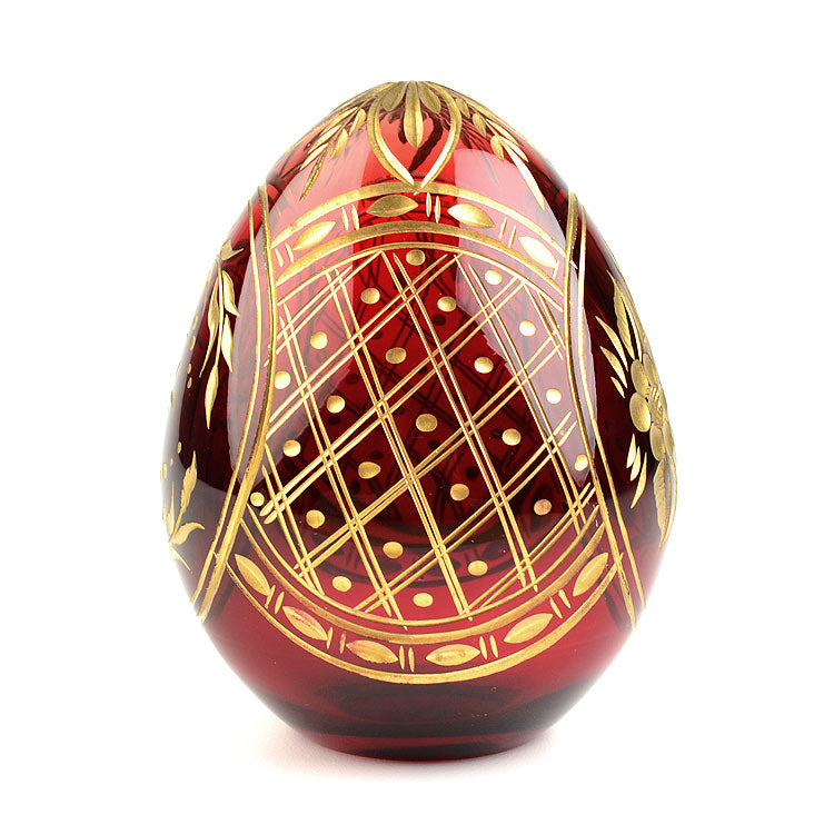 Floral Crystal Egg from Russia