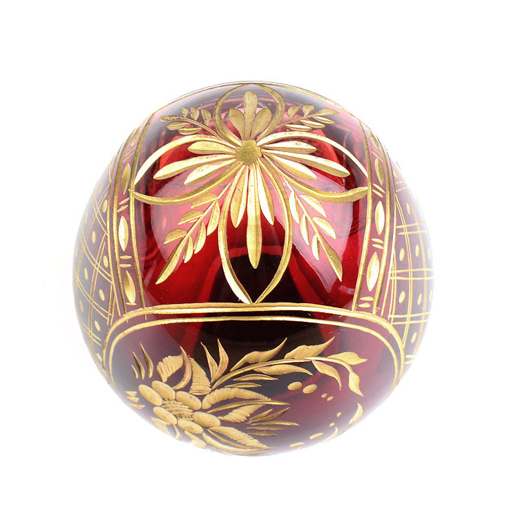 Floral Crystal Egg from Russia