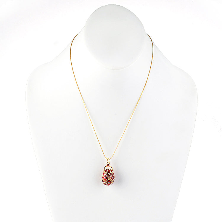 Fancy Faberge Egg Pendant