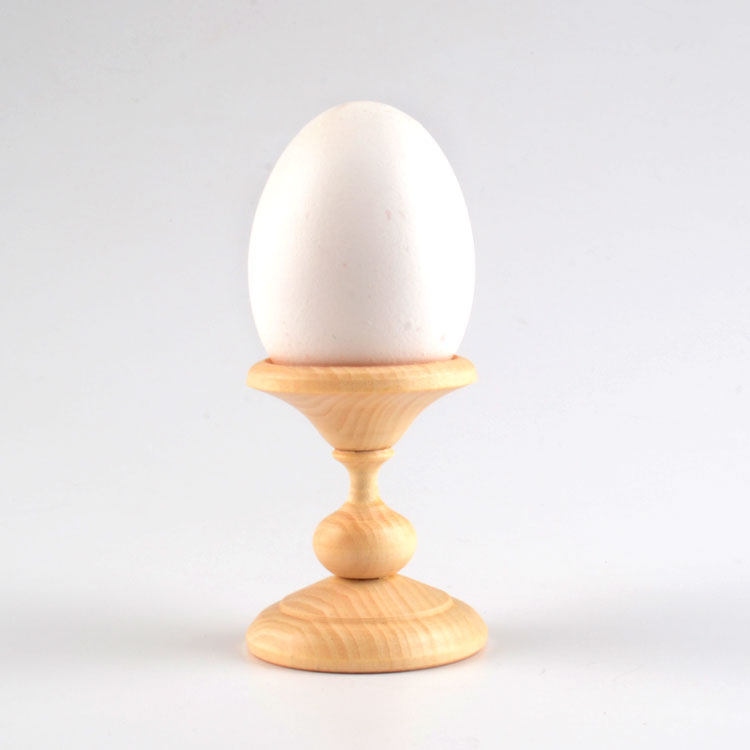 Natural Wooden Egg Stand