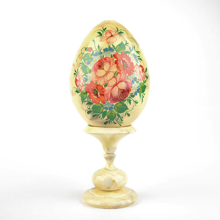 Russian Bouquet Decorative Egg