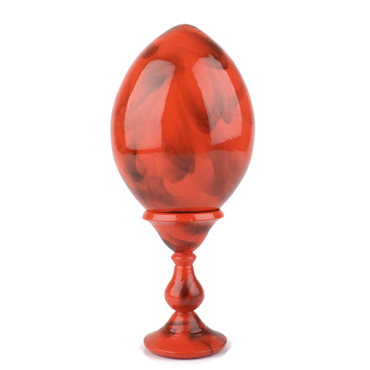 Botanic Wooden Egg with Stand