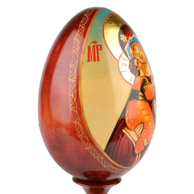 Large Icon Egg of Vladimir Mother of God