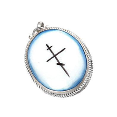 Finift Mary Icon Locket