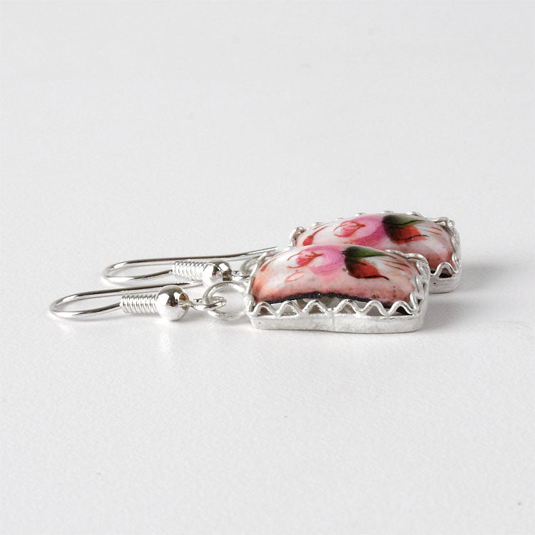 Pretty Pink Finift Earrings