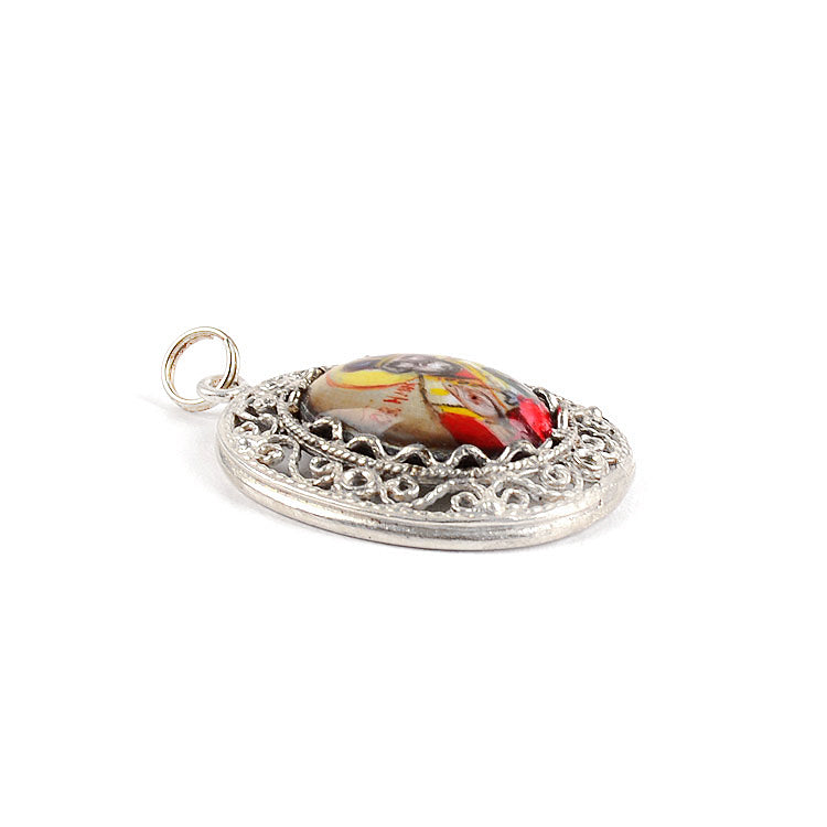 St. Nicholas Finift Icon Pendant