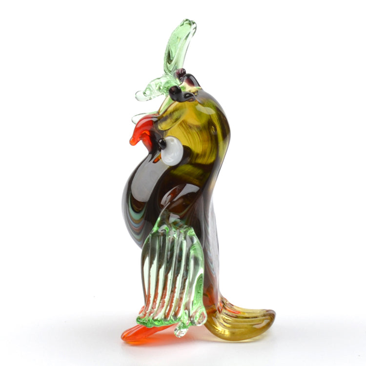 Wise Owl Glass Figurine