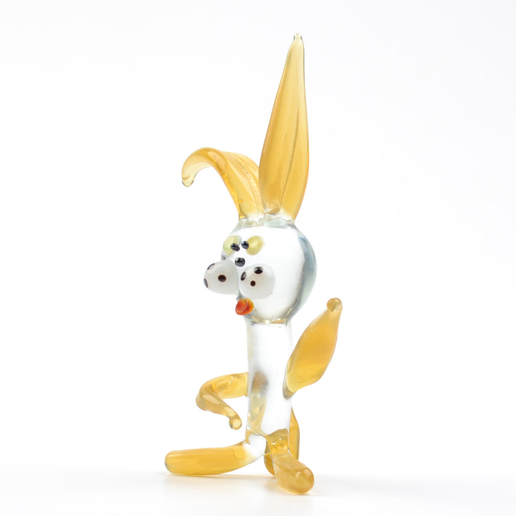 Bunny Miniature Glass Figurine