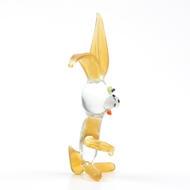 Bunny Miniature Glass Figurine