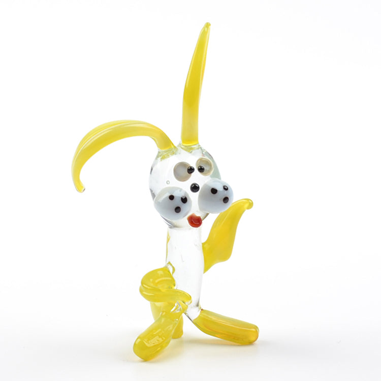 Bunny Miniature Glass Figurine