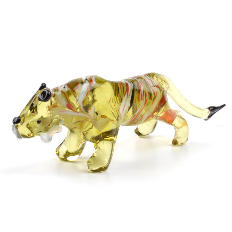 Glass Tiger Figurine